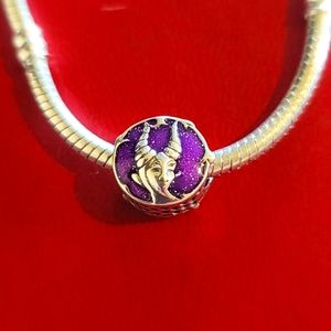 Disney's Maleficent Charm Sterling Silver